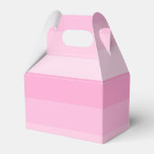 Shades van roze strepen bedankdoosjes (Achterkant)