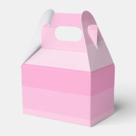 Shades van roze strepen bedankdoosjes