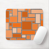 Shades van Sinaasappel Muismat (Met muis)