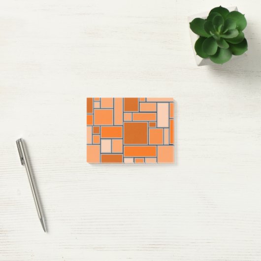 Shades van Sinaasappel Post-it® Notes (Kantoor)