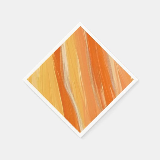 Shades van Sinaasappel Servetten (Hoek)