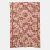 Shades van terracotta theedoek (Verticaal)