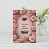 Shadi Mubarak Kaart (Staand voorkant)