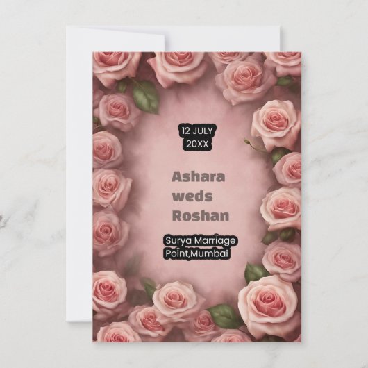 Shadi Mubarak Kaart (Voorkant)