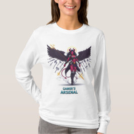 Shadow Arsenal: Devil Angel Gamer T-shirt