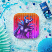 Shadow Ball Dark Fantasy Party | green Paper Cup Papieren Bordje (Feest)