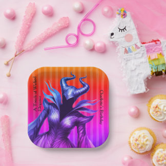 Shadow Ball Dark Fantasy Party | green Paper Cup Papieren Bordje