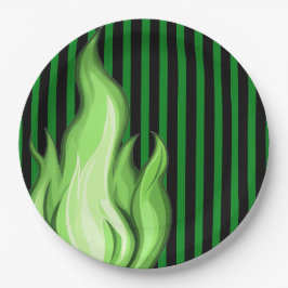 Shadow Ball Dark Fantasy Party | green Paper Cup Papieren Bordje