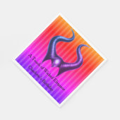 Shadow Ball Dark Fantasy Party | green Paper Cup Servet (Hoek)