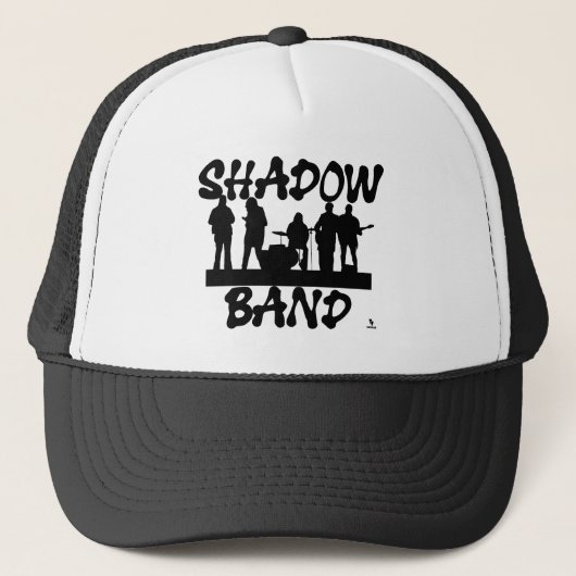 Shadow Band Epic Music Slogan Humor Trucker Pet (Voorkant)