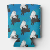 Shadow Billy Goat op Blue Blikjeskoeler (Achterkant)