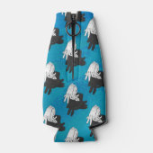 Shadow Billy Goat op Blue Flesjeskoeler (Achterkant)