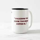 Shadow blijft je vragen om grappige mok te vertrag (Voorkant rechts)