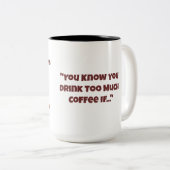 Shadow blijft je vragen om grappige mok te vertrag (Voorkant rechts)