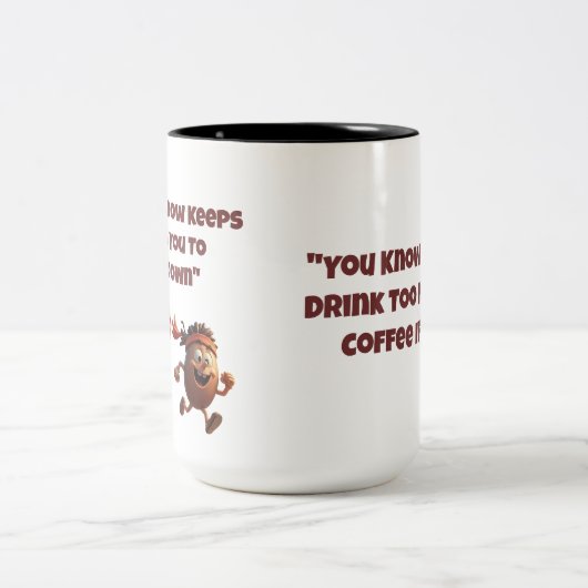 Shadow blijft je vragen om grappige mok te vertrag (Center)