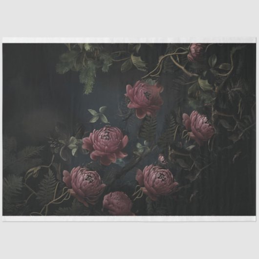 Shadow Bloom Tissuepapier (Voorkant)