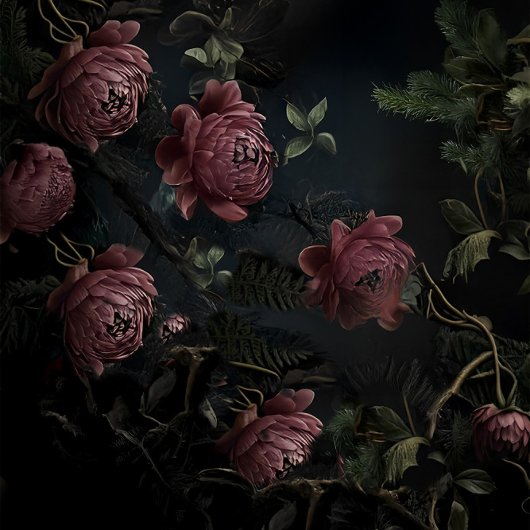 Shadow Bloom Tissuepapier