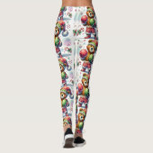 Shadow Boxing Beer Leggings (Achterkant)