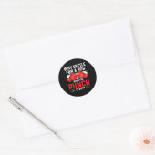 Shadow Boxing Punching Kickboxing G Gloves Boxer F Ronde Sticker (Envelop)