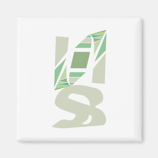 Shadow Bridge Plasencia door Masanser Pixelat Magneet (Voorkant)