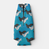 Shadow Camel op Blue Flesjeskoeler (Achterkant)