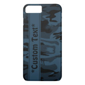 Shadow Camo met aangepaste tekst Case-Mate iPhone Case (Achterkant)