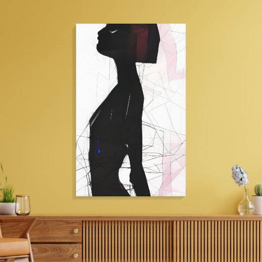 Shadow Canvas Afdruk (Insitu (Woonkamer))