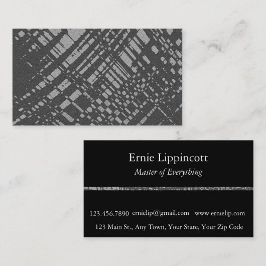 Shadow City Visitekaartje (Voorkant / Achterkant)