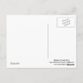 Shadow Creek Herfsten Briefkaart (Achterkant)