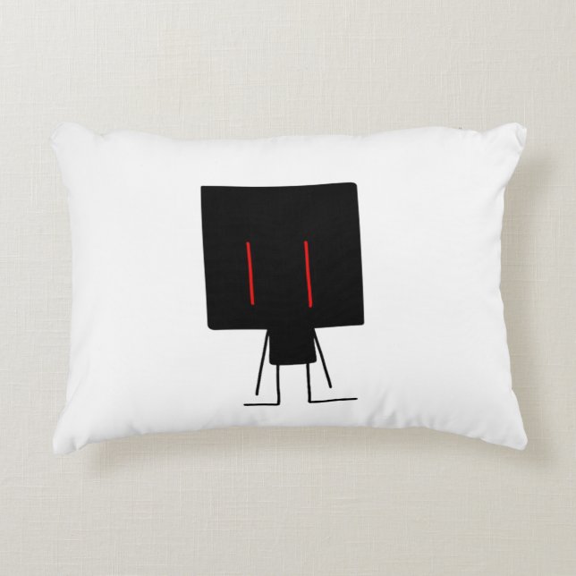 Shadow Cube Pillow Accent Kussen (Voorkant)