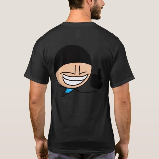 Shadow Demon Invasion Ik heb het overleefd DE INVA T-shirt (Achterkant)