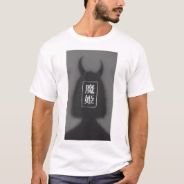 Shadow Demon Princess – Minimalistische gotische e T-shirt