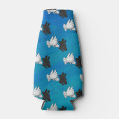 Shadow Dog op Blue Flesjeskoeler (Voorkant)