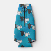 Shadow Dog op Blue Flesjeskoeler (Achterkant)