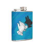 Shadow Dog op Blue Heupfles (Rechts)