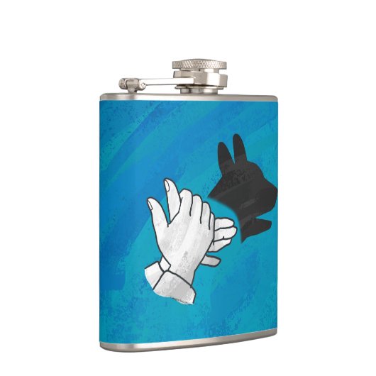 Shadow Dog op Blue Heupfles (Rechts)