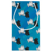 Shadow Dog op Blue Klein Cadeauzakje (Achterkant)