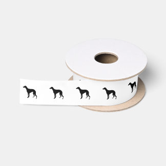 Shadow Dogs - Whippet Standing Satijnen Lint