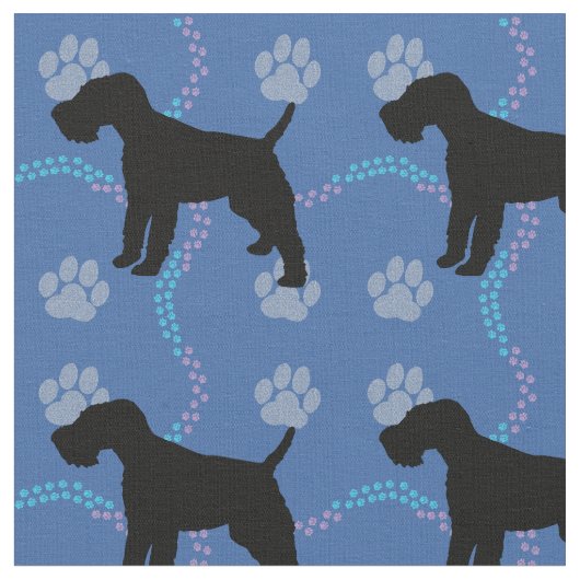 Shadow Dogs - Wire Fox Terrier v3 Stof (Close Up)