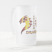 Shadow Dragon Beer Glass Matglas Bierpul (Voorkant links)