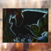 Shadow Dragon Raamsticker (Vel 2)