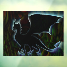 Shadow Dragon Raamsticker