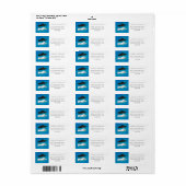 Shadow Duck op Blue Etiket (Full Sheet)