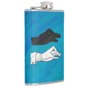 Shadow Duck op Blue Heupfles (Rechts)