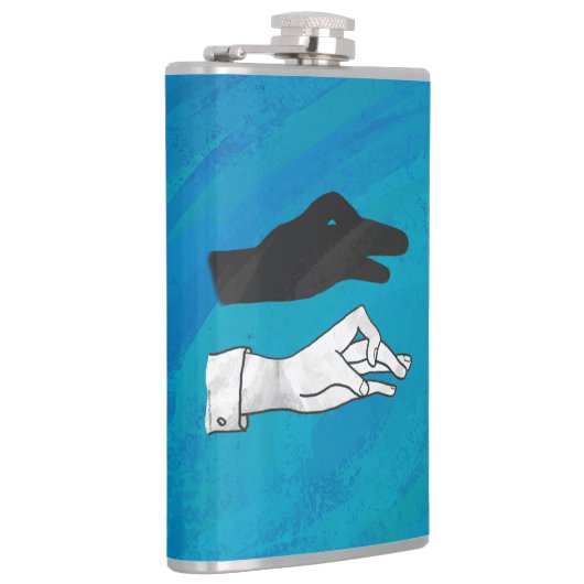 Shadow Duck op Blue Heupfles (Rechts)