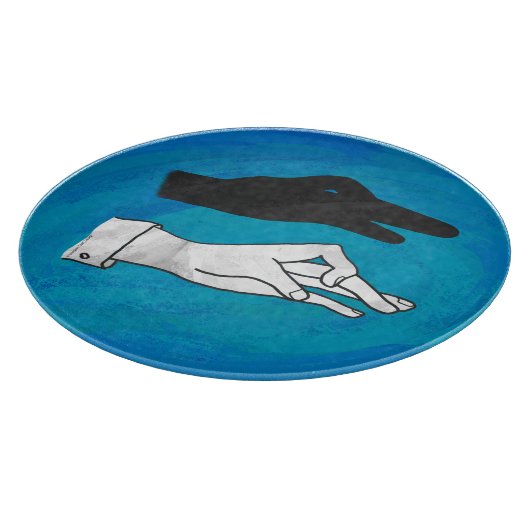 Shadow Duck op Blue Snijplank (Hoek)