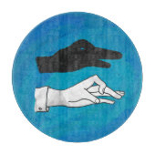 Shadow Duck op Blue Snijplank (Voorkant)