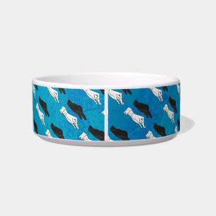 Shadow Duck op Blue Voerbakje