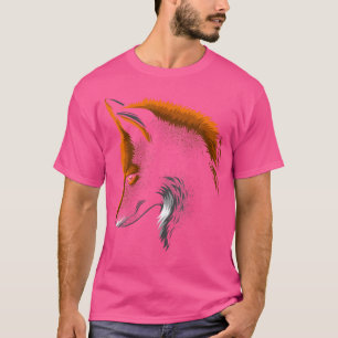 Shadow Face Fox Beauful Animal Wild T-shirt