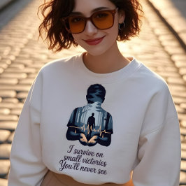 Shadow Forest Esthetische Sweatshirt